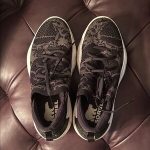 Sorel Explorer Blitz camo tennis shoes